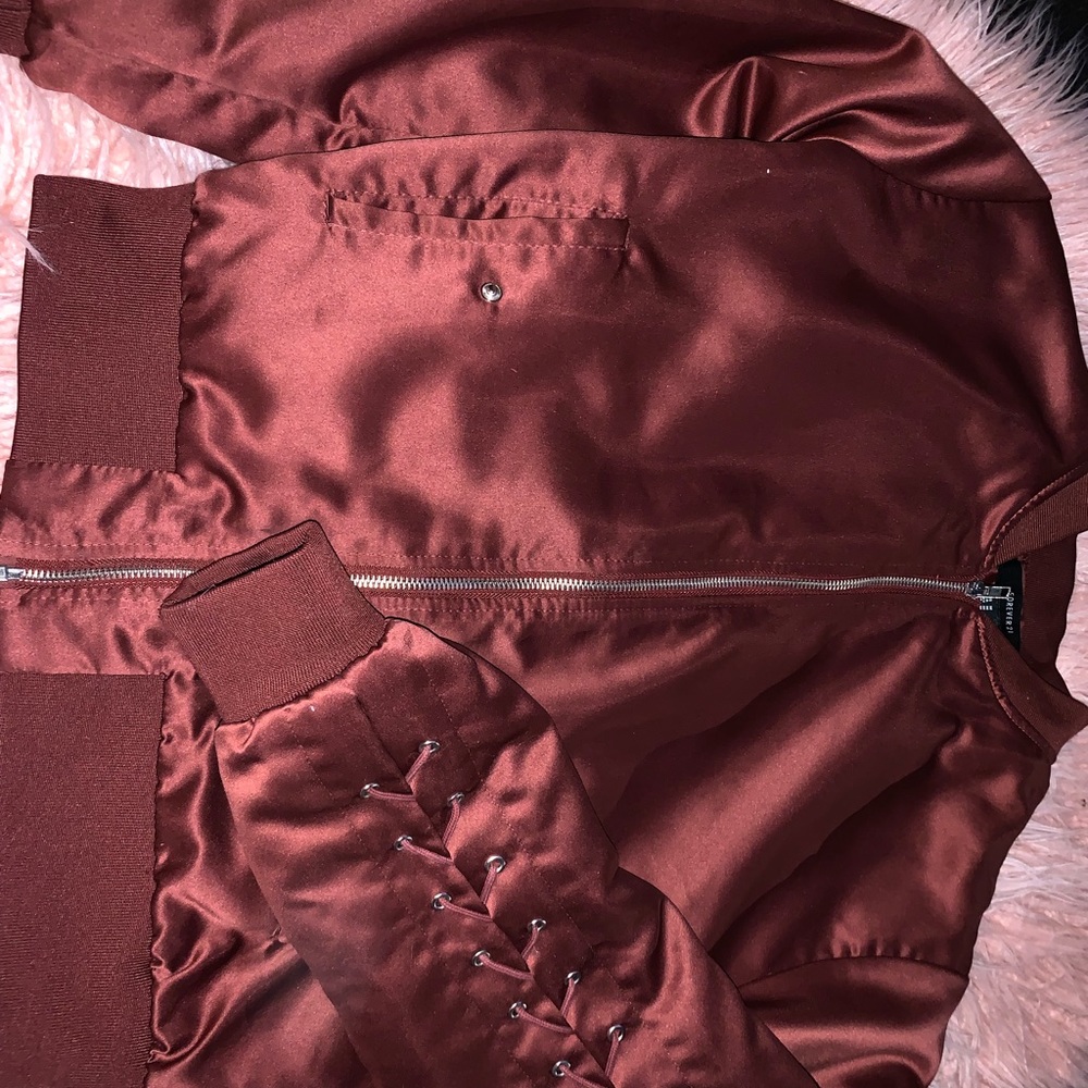 Forever 21 Wine color jacket size m
